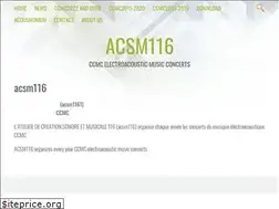 Sites similar to acsm116.com