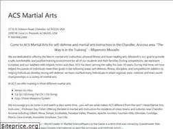 Sites similar to acsmartialarts.com