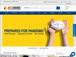 Sites similar to acsmaterial.com