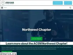 Sites similar to acsmnorthwest.org