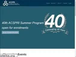 Sites similar to acspri.org.au