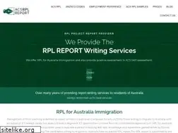 Sites similar to acsrplreport.com