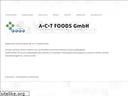 Sites similar to act-foods.de