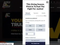 Sites similar to act.colorofchange.org
