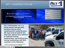 Sites similar to act1const.com