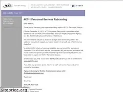 Sites similar to act1personnel.com