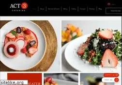Sites similar to act3catering.com