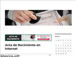 Sites similar to actadenacimientoporinternet.mx