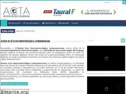 Sites similar to actagastro.org