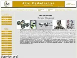 Sites similar to actamechatronica.eu