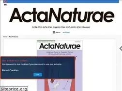 Sites similar to actanaturae.ru