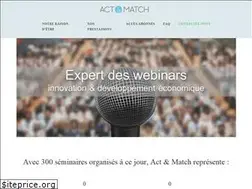 Sites similar to actandmatch.com