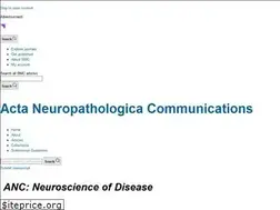 Sites similar to actaneurocomms.org
