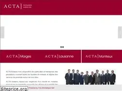 Sites similar to actanotaires.ch