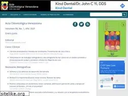 Sites similar to actaodontologica.com
