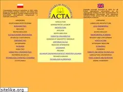 Sites similar to actapol.net