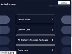 Sites similar to actasinc.com