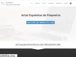 Sites similar to actaspsiquiatria.es