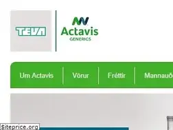 Sites similar to actavis.is