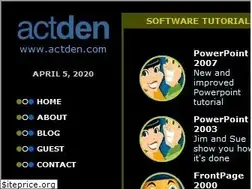 Sites similar to actden.com