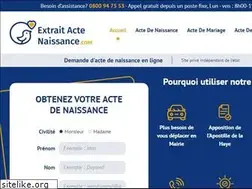 Sites similar to acte-de-naissance.net