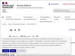 Sites similar to acte-etat-civil.fr