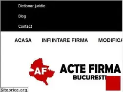 Sites similar to acte-firma-bucuresti.ro