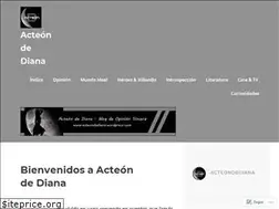 Sites similar to acteondediana.wordpress.com