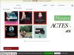 Sites similar to actes-sud.fr