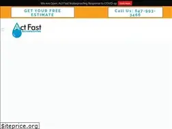 Sites similar to actfastwaterproofing.ca