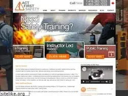 Sites similar to actfirstsafety.ca