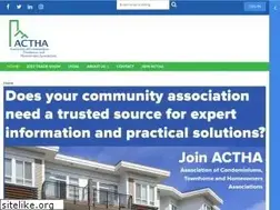 Sites similar to actha.org