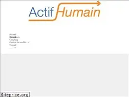 Sites similar to actif-humain.com