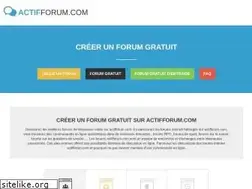 Sites similar to actifforum.com