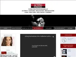 Sites similar to acting-international.com