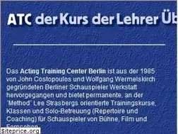 Sites similar to acting-training.de