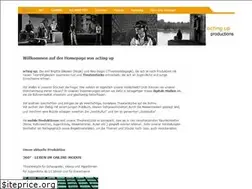 Sites similar to acting-up-productions.de
