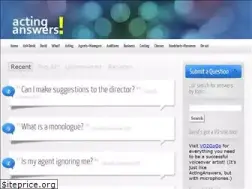 Sites similar to actinganswers.com