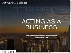 Sites similar to actingasabusiness.com