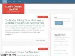 Sites similar to actingcareerstartup.com