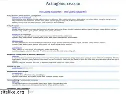 Sites similar to actingsource.com