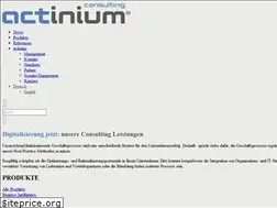 Sites similar to actinium.de