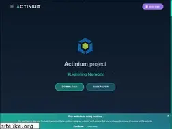 Sites similar to actinium.org