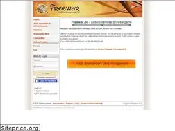 Sites similar to action.freewar.de