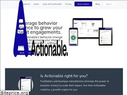 Sites similar to actionable.co