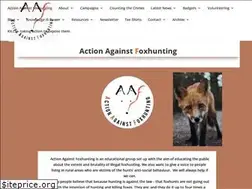 Sites similar to actionagainstfoxhunting.org