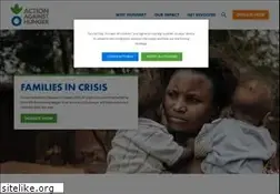 Sites similar to actionagainsthunger.org.uk