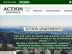 Sites similar to actionapartments.com