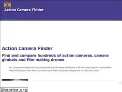 Sites similar to actioncamerafinder.com