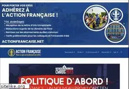 Sites similar to actionfrancaise.net